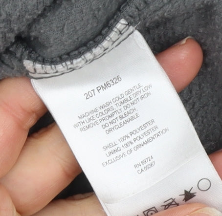 Columbia Men's Grey Full Zip Fleece Jacket Size M Outdoor Hiking