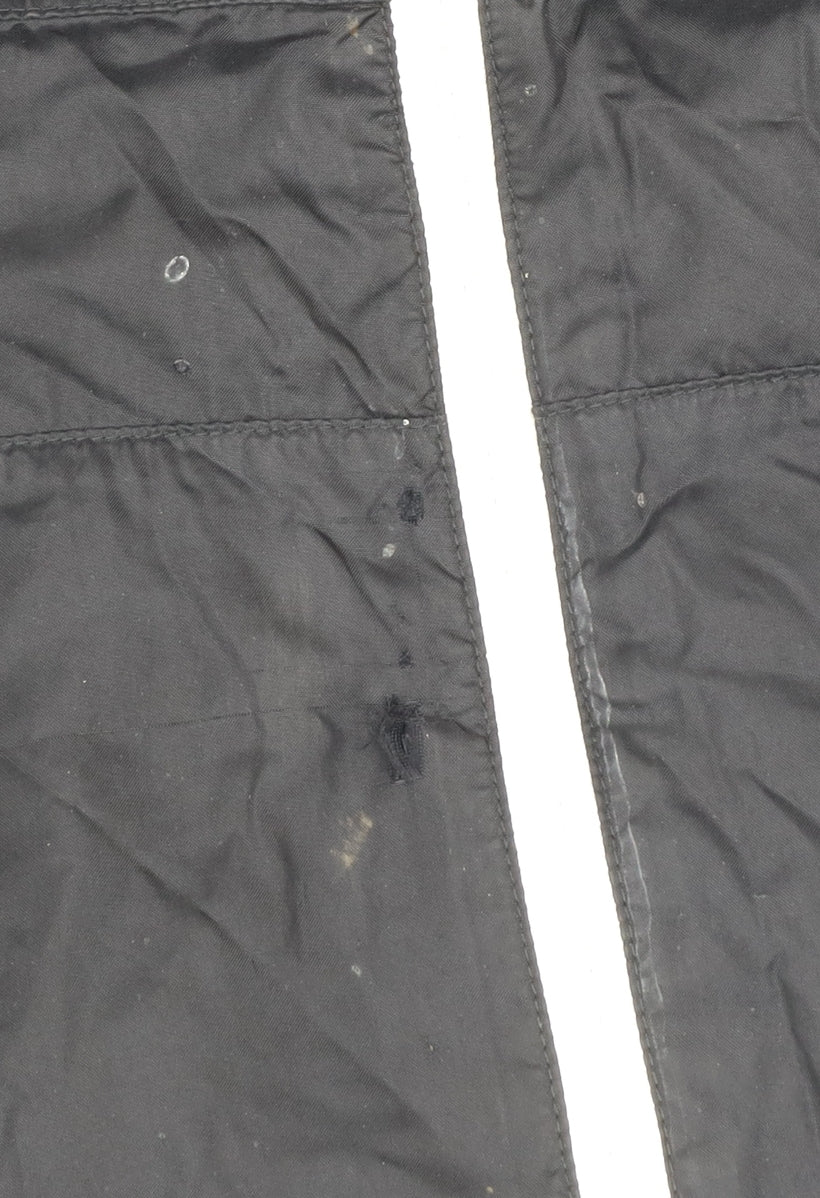 Nike Men's Black XL Windbreaker Hooded Full Zip Jacket