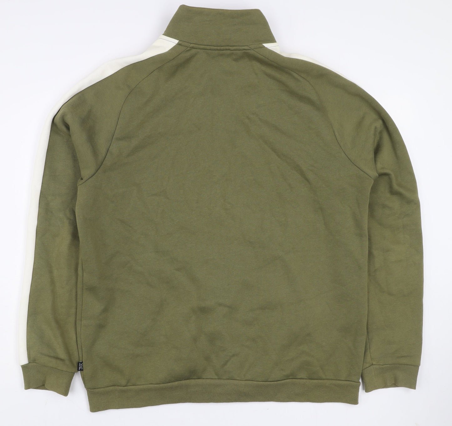 Puma Men's Green Full Zip Sweatshirt L Sports Jacket