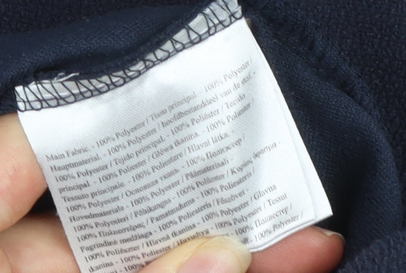 Regatta Mens Blue Fleece 1/4 Zip Pullover Sweatshirt M