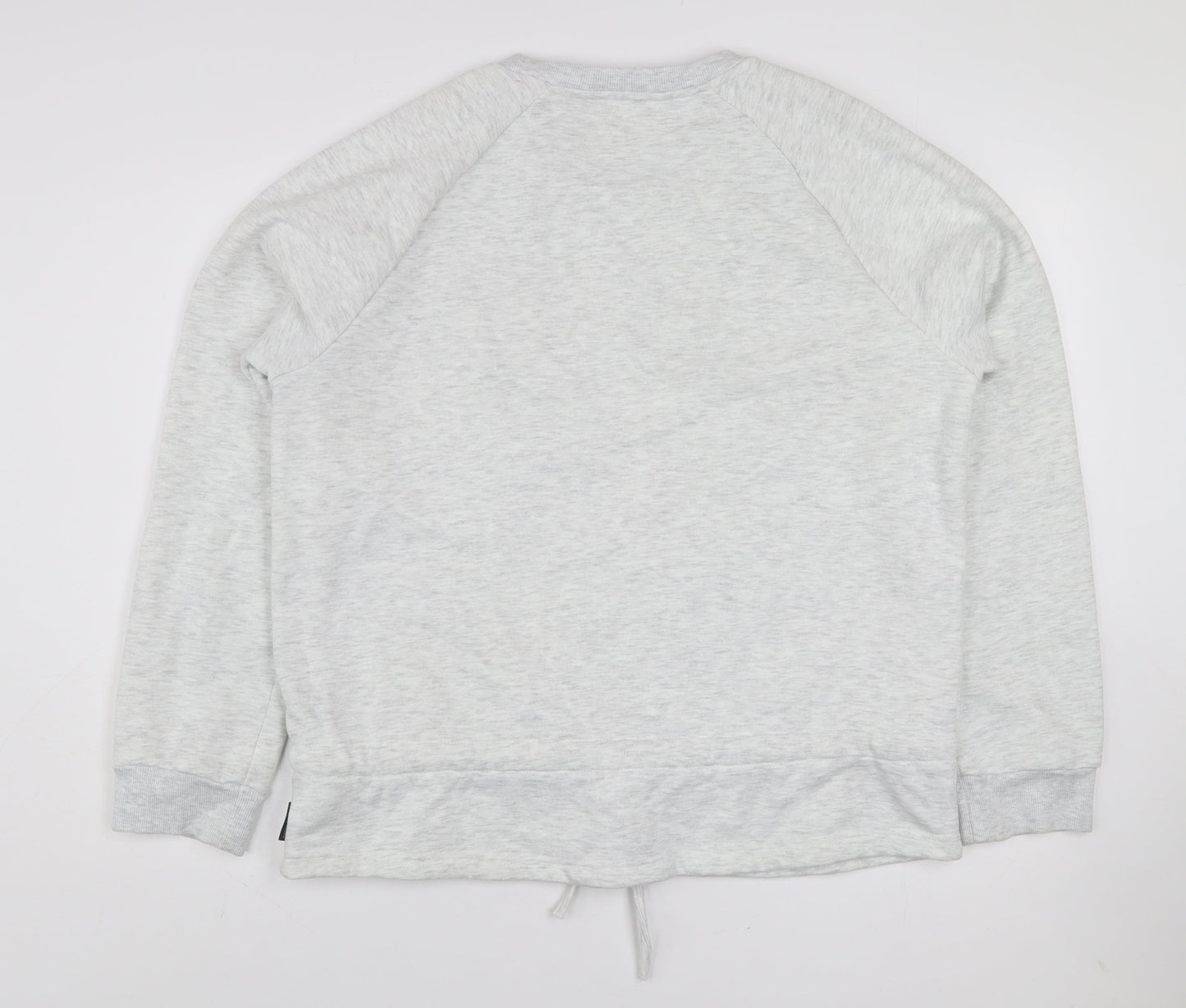 Trespass Womens Grey XL Pullover Sweatshirt Drawstring Hem Cotton Blend