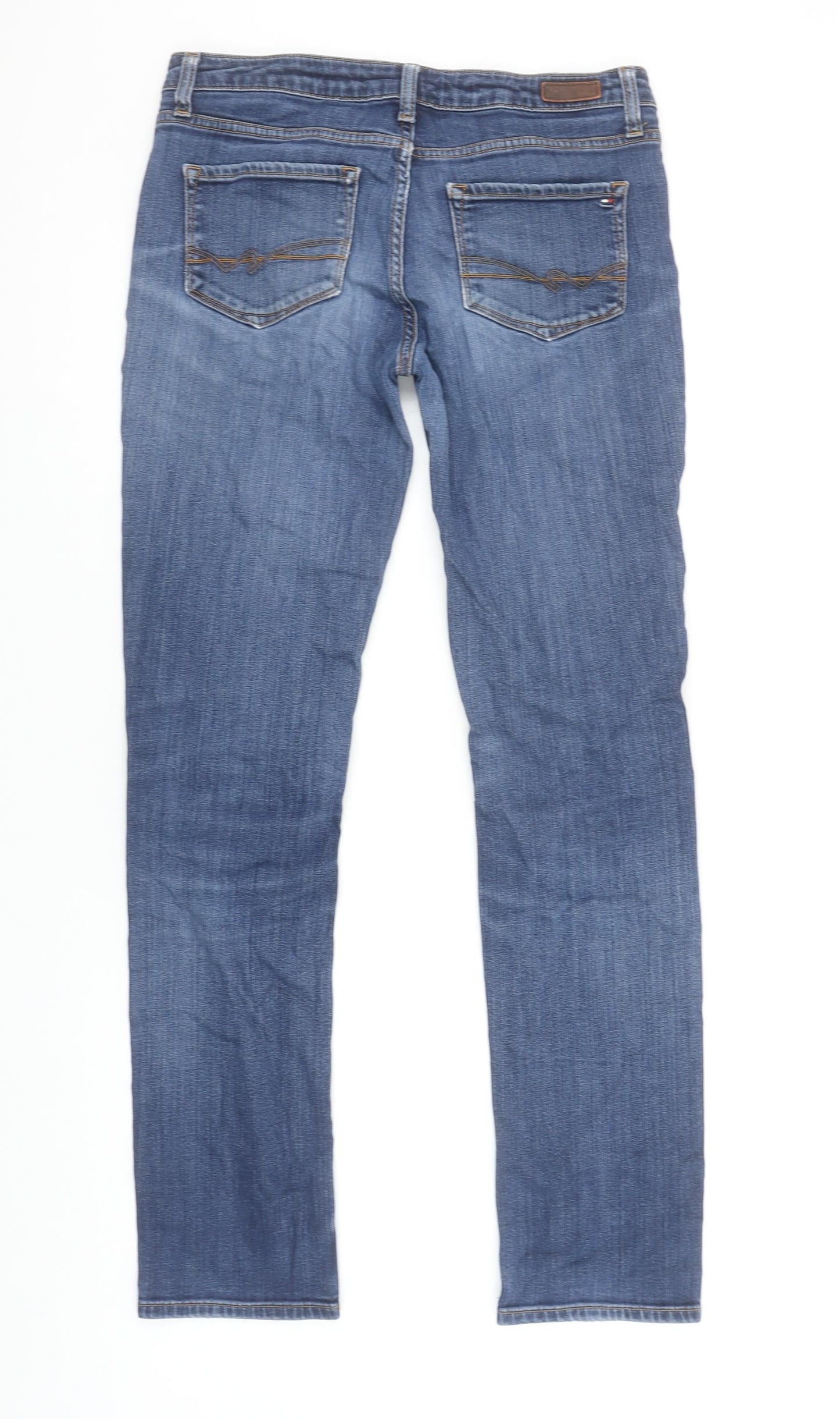 Tommy Hilfiger Women Blue Straight Leg Jeans Size 12 29/34