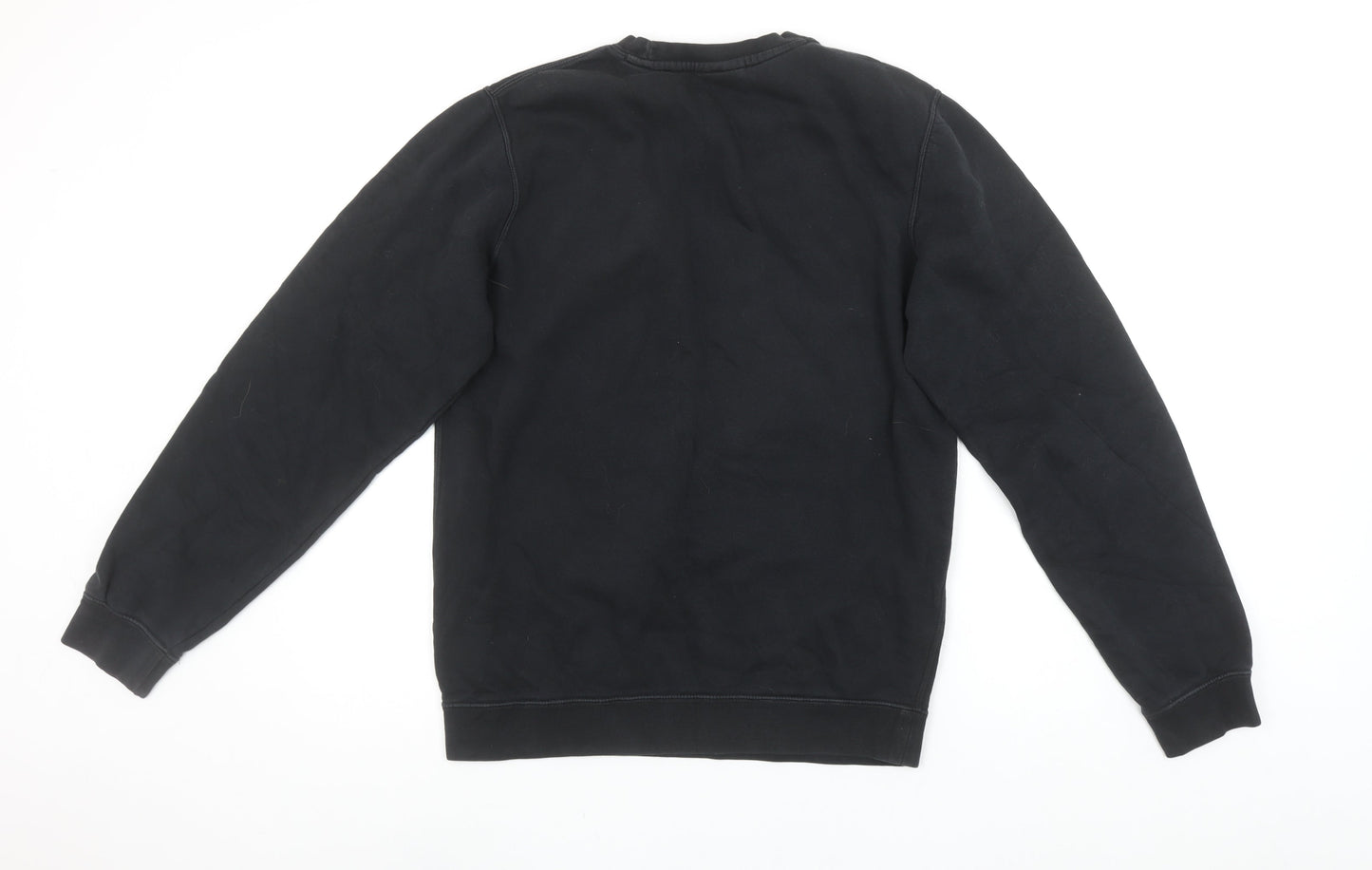 Nike Men's Black Small Pullover Sweatshirt Crew Neck Long Sleeve