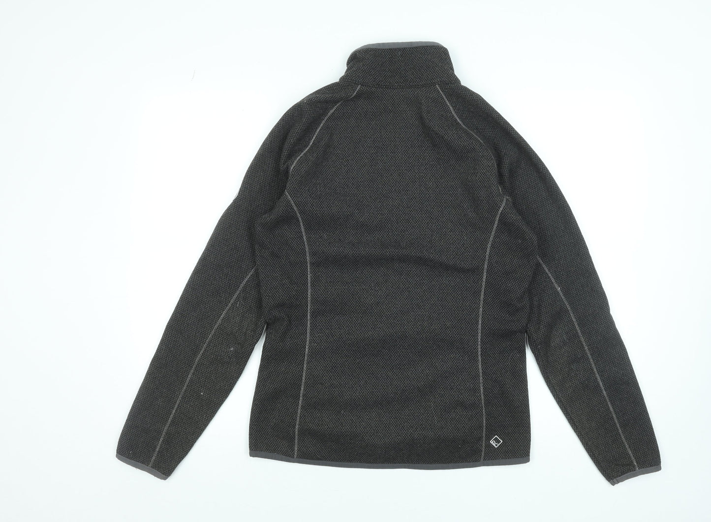 Regatta Womens Black Soft Shell Fleece Jacket Size 12