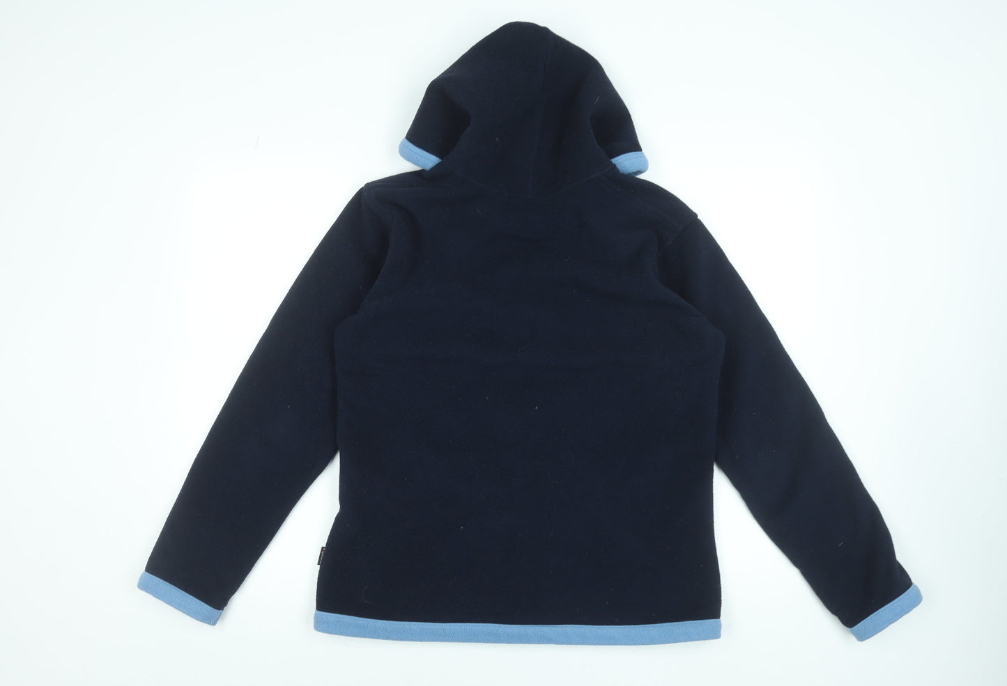 Trespass Men's Blue Fleece Hooded Full Zip Jacket Size M