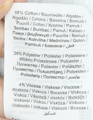 Jack & Jones Men’s Grey Pullover Hoodie S Regular Fit Logo Fleece