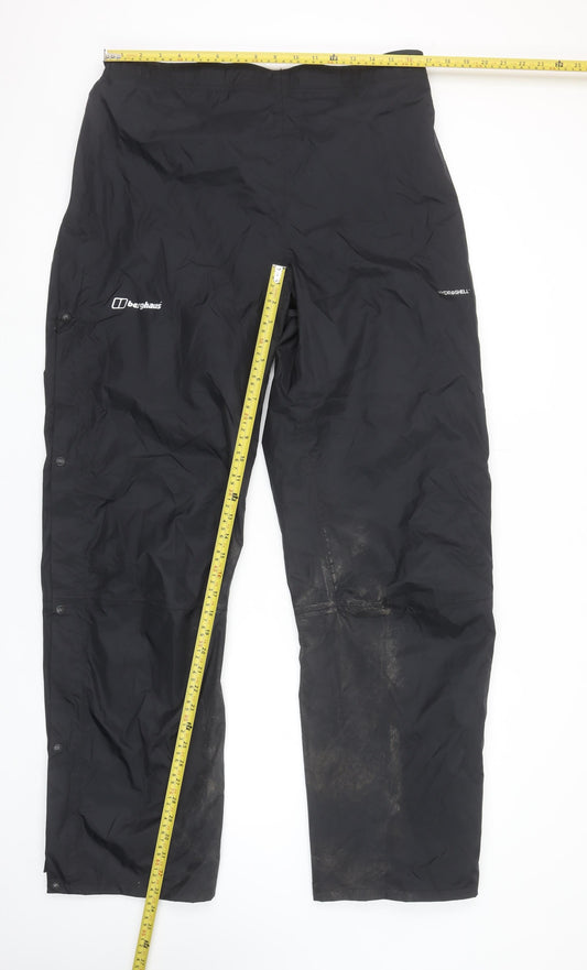 Berghaus Men's Black XL Hydroshell Waterproof Rain Trousers