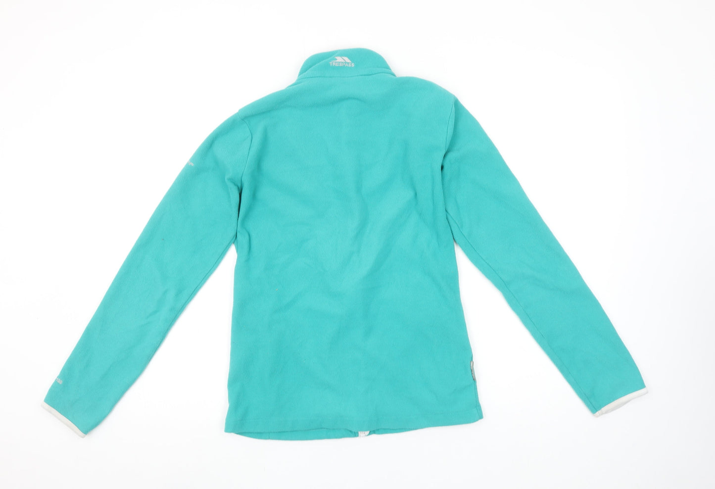 Trespass Women's Blue Fleece Full Zip Jacket Size 10