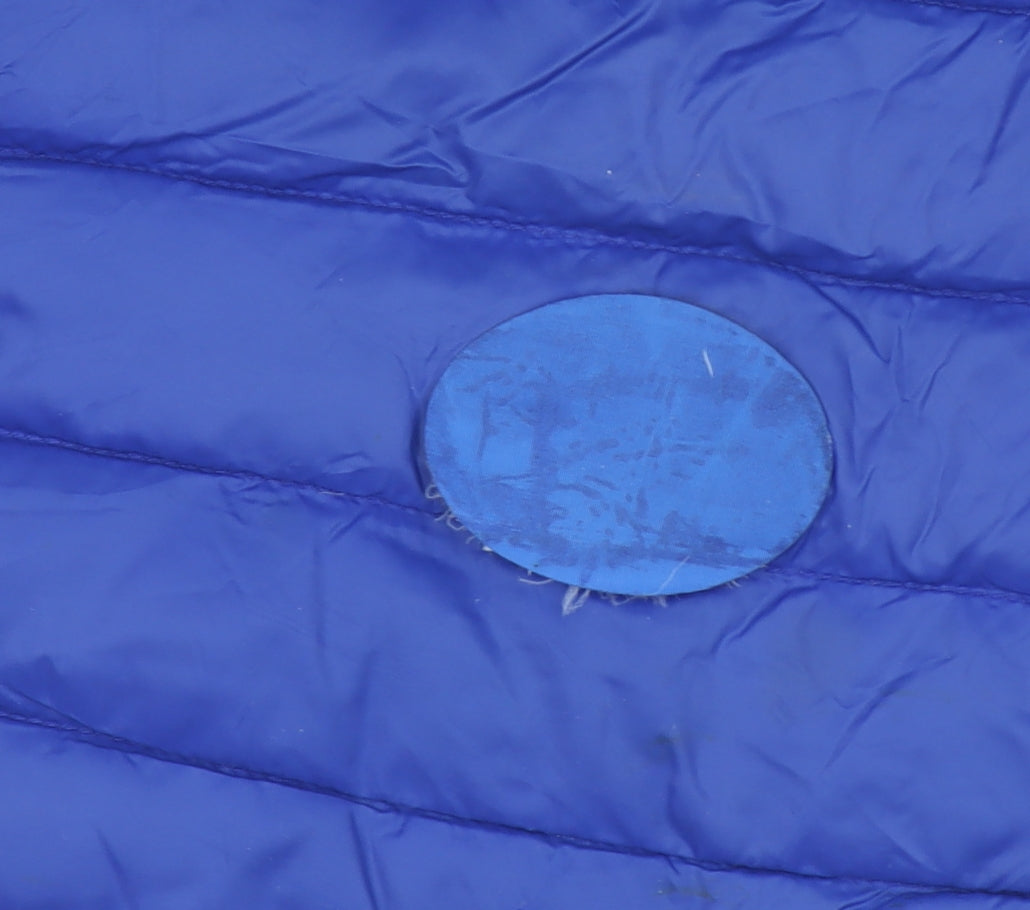 Karrimor Men's Blue Hooded Puffer Jacket XL Lightweight Outdoor