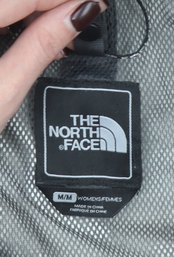 The North Face Women Red Waterproof Hooded Rain Jacket M