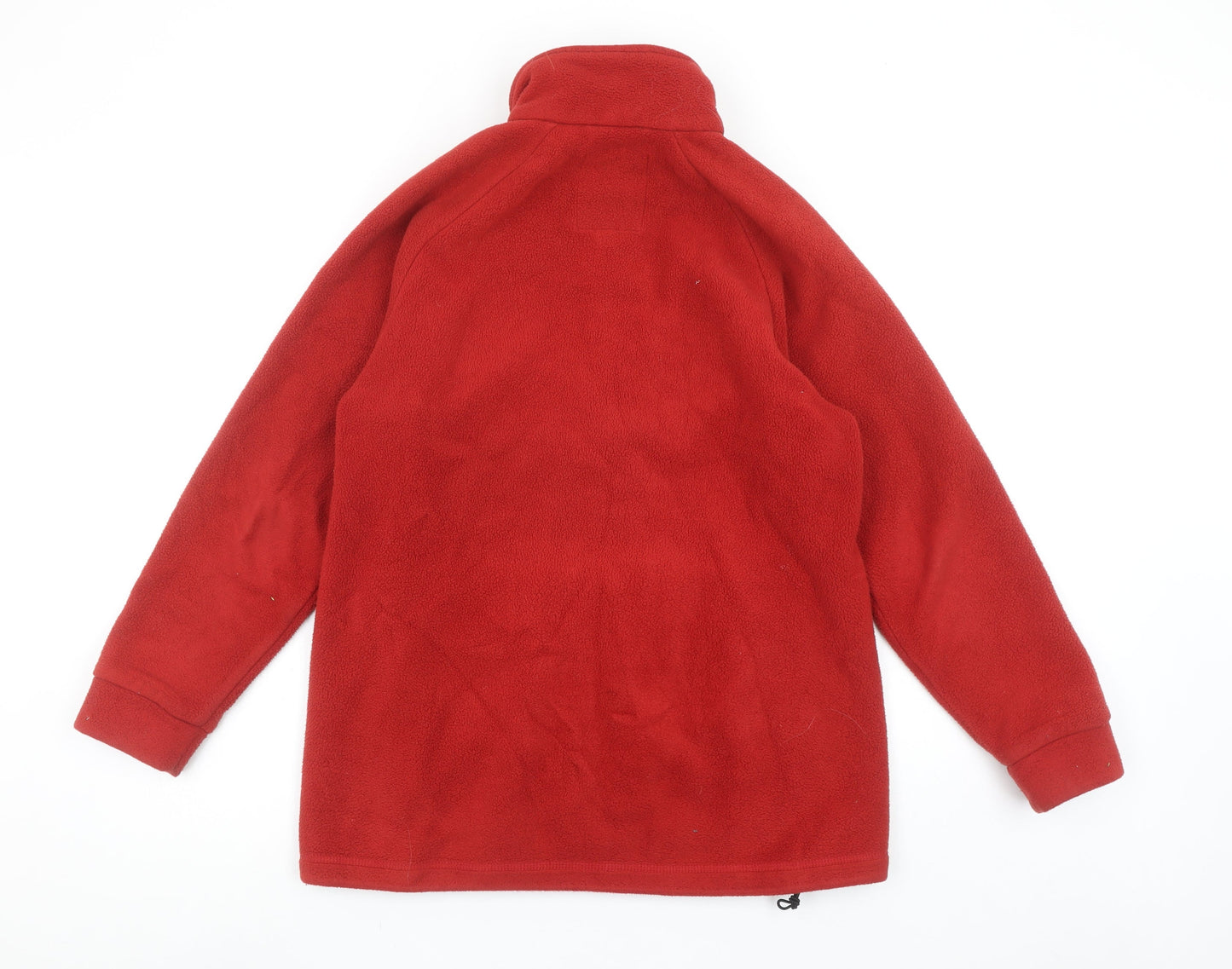 Craghoppers Women's Red Fleece Jacket UK 12 Thermal Mid Layer