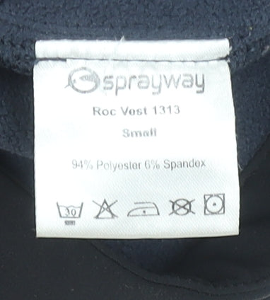 Sprayway Men's Black Softshell Roc Vest Bodywarmer Size Small