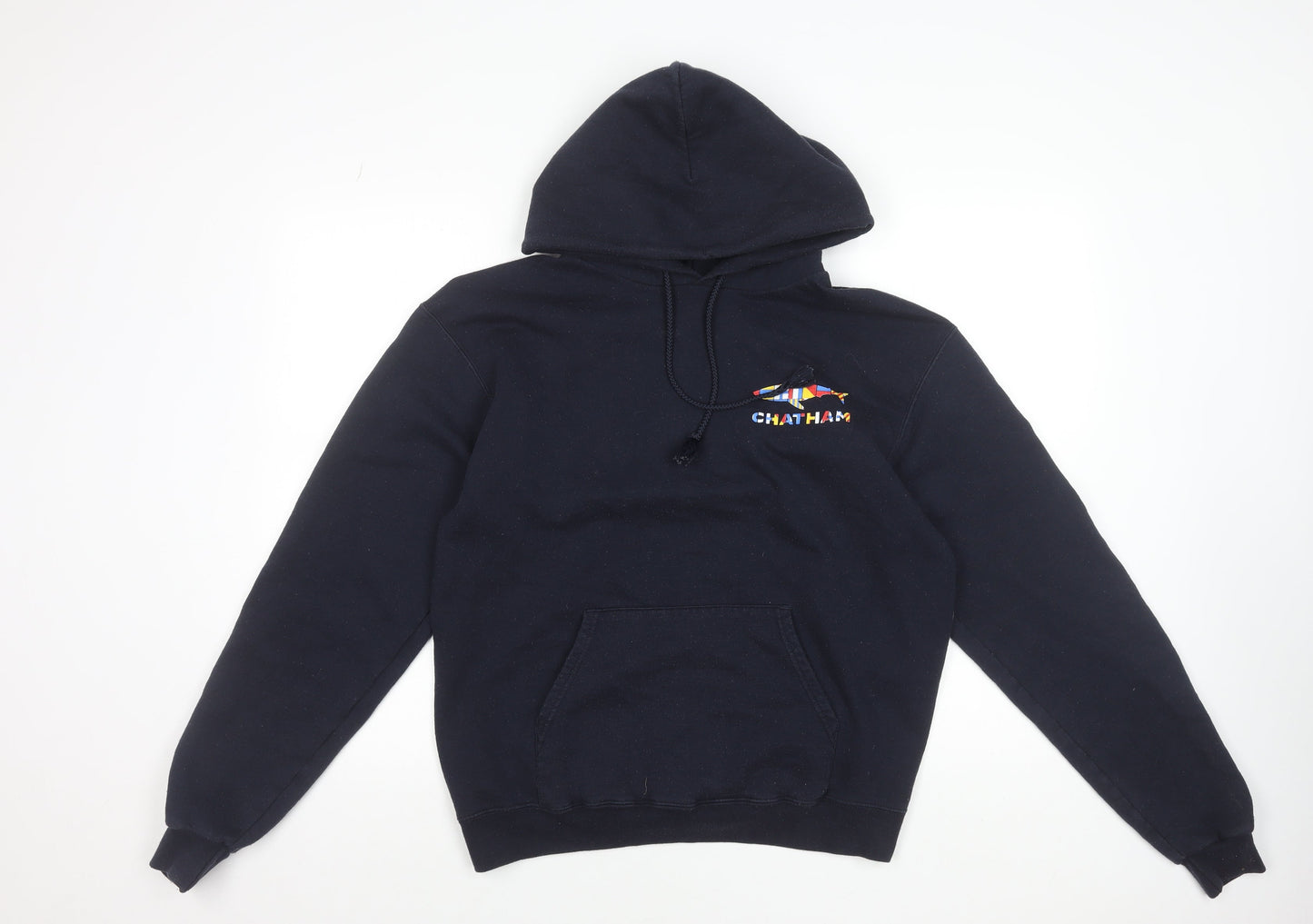 Champion Men's Black Chatham Graphic Hoodie M Pullover Fleece