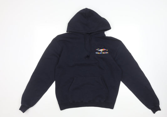 Champion Men's Black Chatham Graphic Hoodie M Pullover Fleece