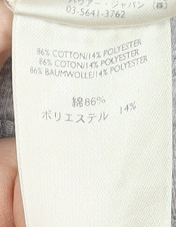 Eddie Bauer Unisex Grey Pullover Sweatshirt L Regular Cotton Blend