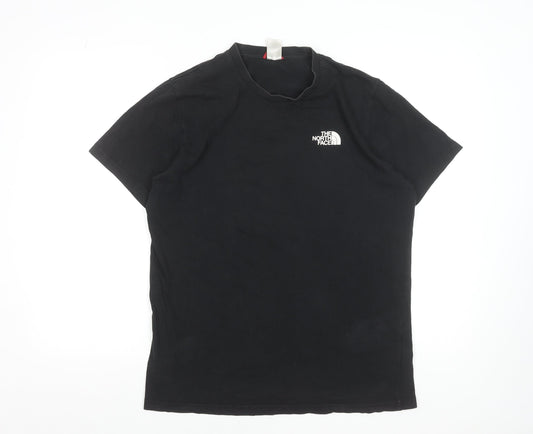 Mens UK Size M The North Face Black Cotton T-Shirt