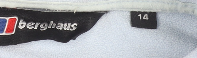 Berghaus Women Blue Fleece Full Zip Jacket Size 14