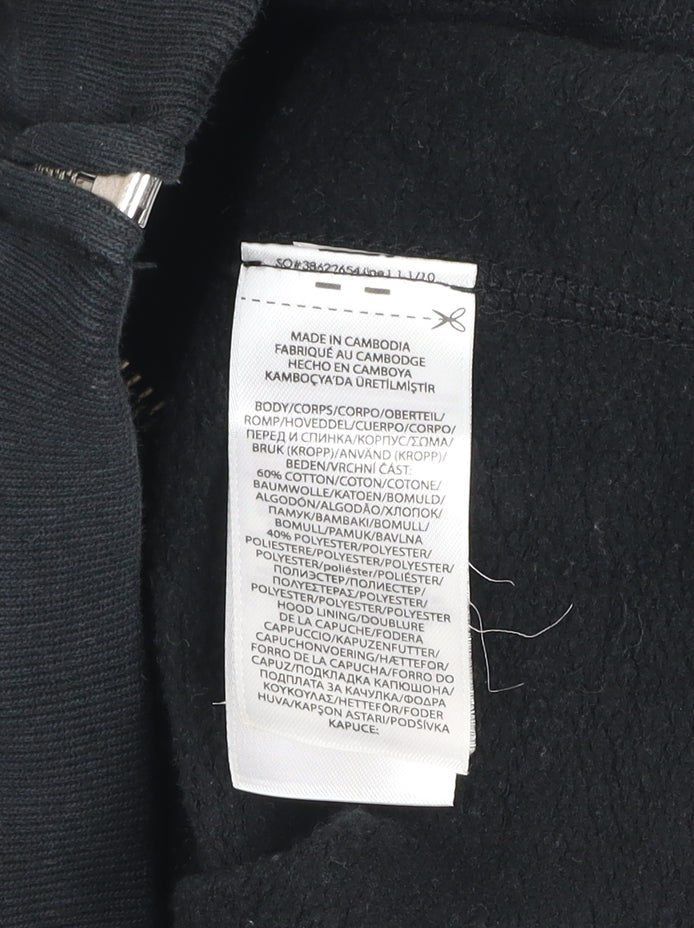 Ralph Lauren Men's Black Full Zip Hoodie Size M Classic Fit