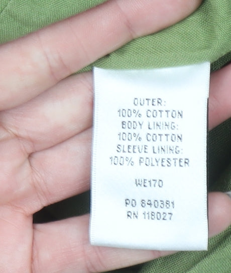 Boden Women Red Velvet Cotton Blazer Jacket Size 10 Regular