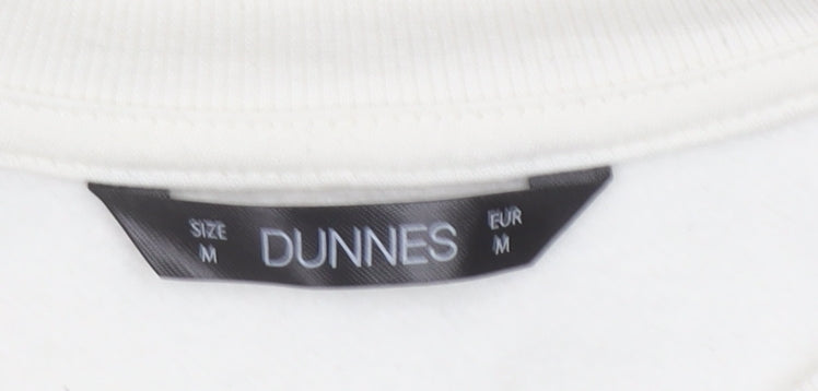 Dunnes Stores Women Ivory Crew Neck Pullover Sweatshirt Size 12