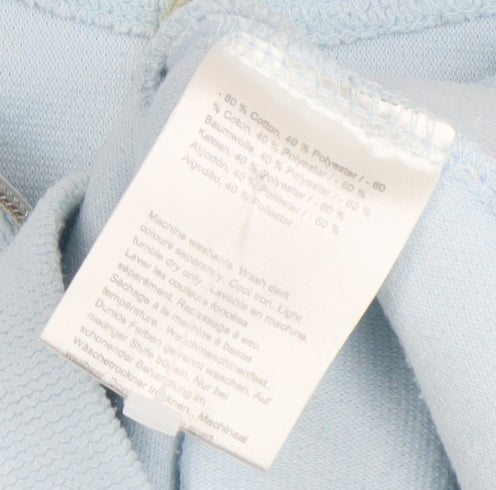 Regatta Women's Light Blue 1/2 Zip Pullover Sweatshirt Size 10