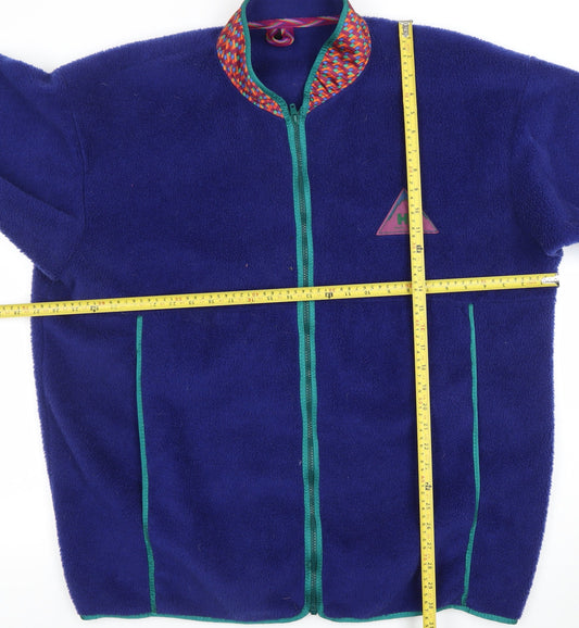 Helly Hansen Men's Blue XL Vintage Fleece Jacket with Zip Pockets