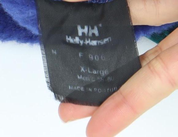 Helly Hansen Men's Blue XL Vintage Fleece Jacket with Zip Pockets