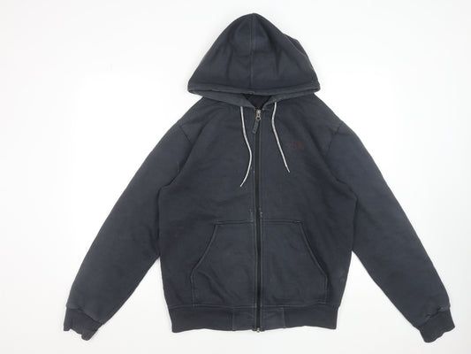 Mens UK M Regular The North Face Black Full Zip Hoodie