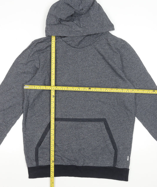 Jack & Jones Men’s Grey Pullover Hoodie L Regular Fit