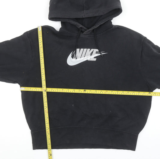Nike Men's Black Pullover Hoodie Size S Sports Fleece Sweatshirt