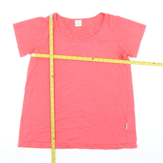 Trespass Womens Pink Short Sleeve Cotton Blend T-Shirt M
