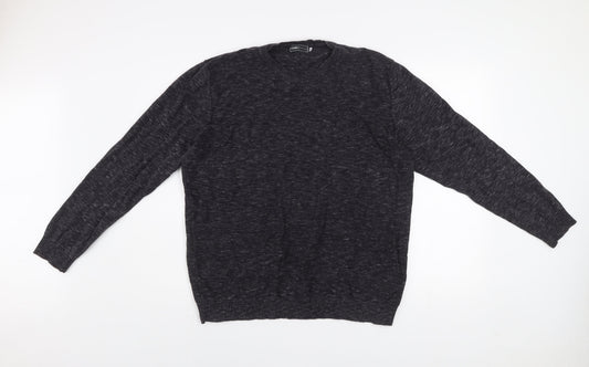 Jack & Jones Mens Grey Cotton Crew Neck XL Jumper