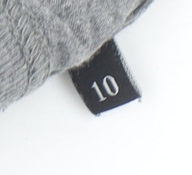 Diesel Boys Grey 10 Years Basic Logo Cotton T-Shirt