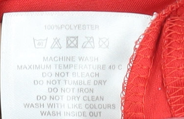 Additional view of L.F.C. boys’ red short sleeve football t-shirt xl lightweight jersey