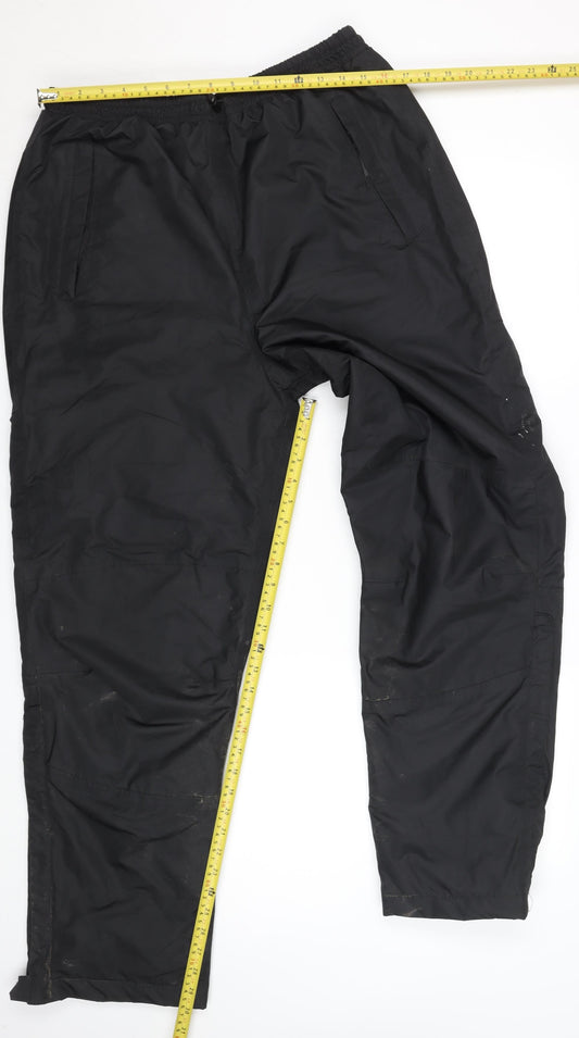 Regatta Men's Black M Waterproof Rain Trousers Hiking Outdoor