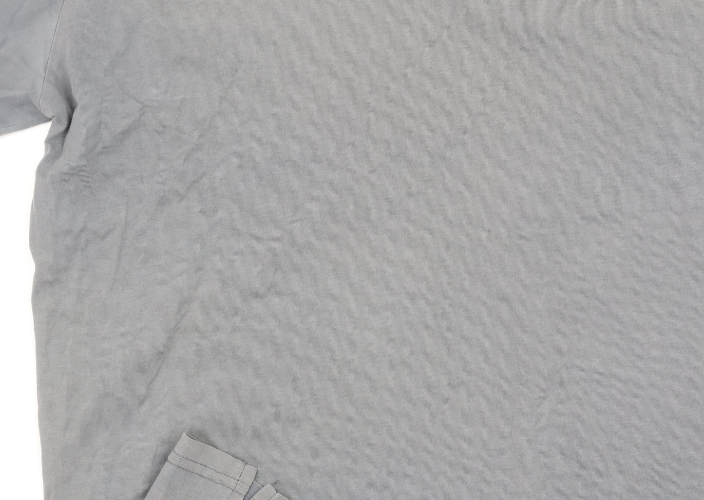 Hugo Boss Men's Grey XL Crew Neck Cotton Short Sleeve T-Shirt