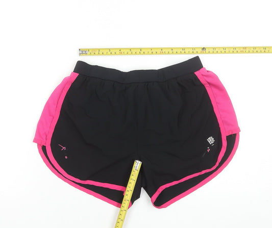 Karrimor Women's Black Pink Size 12 X Lite Running Shorts