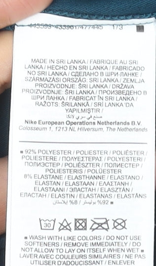 Nike Women’s Blue Dri-FIT Tank Top Size M Athletic Sleeveless Gymwear