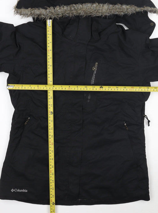 Columbia Women's Black Titanium Waterproof Insulated Parka Jacket S