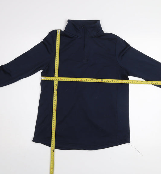 Womens UK M Regular Mountain Warehouse Blue Pullover Sweatshirt