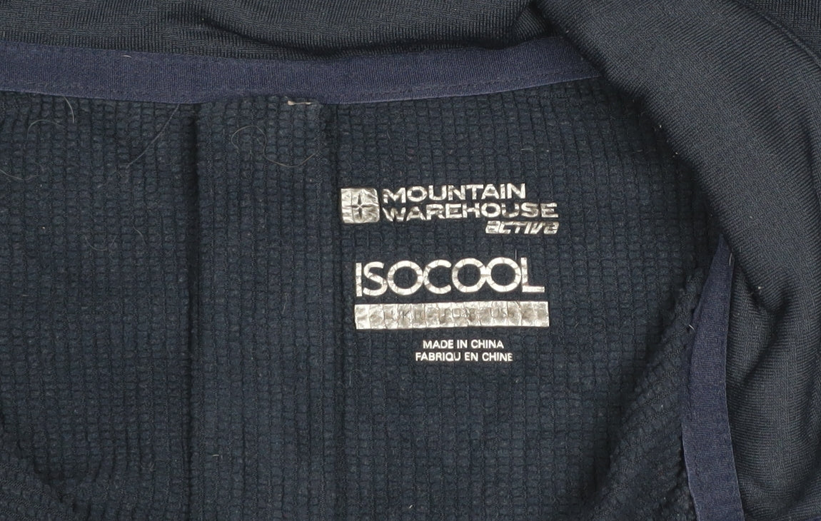 Womens UK M Regular Mountain Warehouse Blue Pullover Sweatshirt