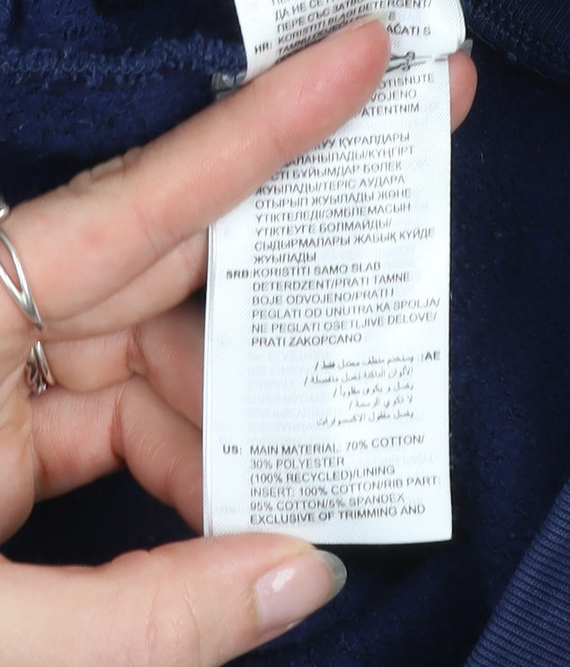 Adidas Men's Blue Jogger Sweatpants Tapered Fit Size M