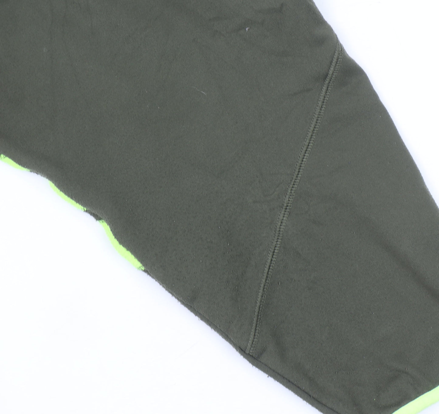 Adidas Men’s Green 1/4 Zip Pullover Fleece Sweatshirt L