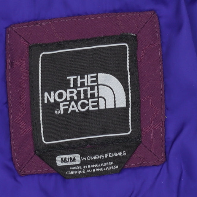 The North Face Womens Purple Mid-Length Waterproof Parka Jacket M