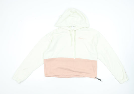Womens UK M Relaxed Champion Multicoloured Pullover Hoodie