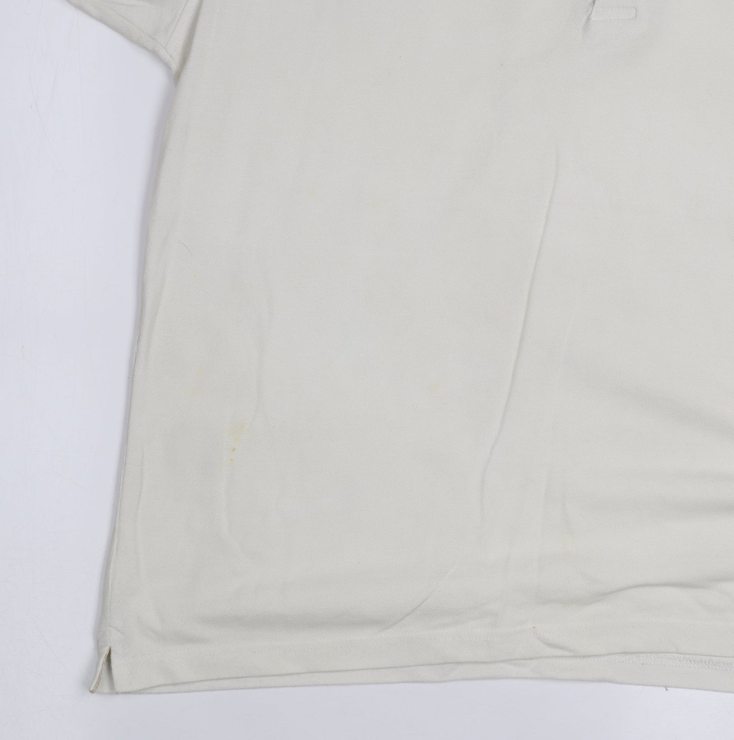 Burberry Golf Men's Ivory Cotton Polo Shirt XL Classic Fit