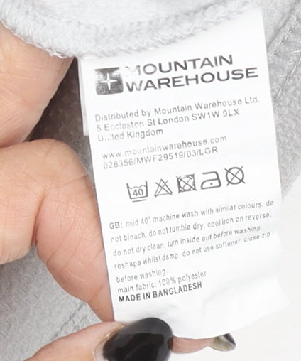 Mens UK L Regular Mountain Warehouse Grey Pullover Sweatshirt