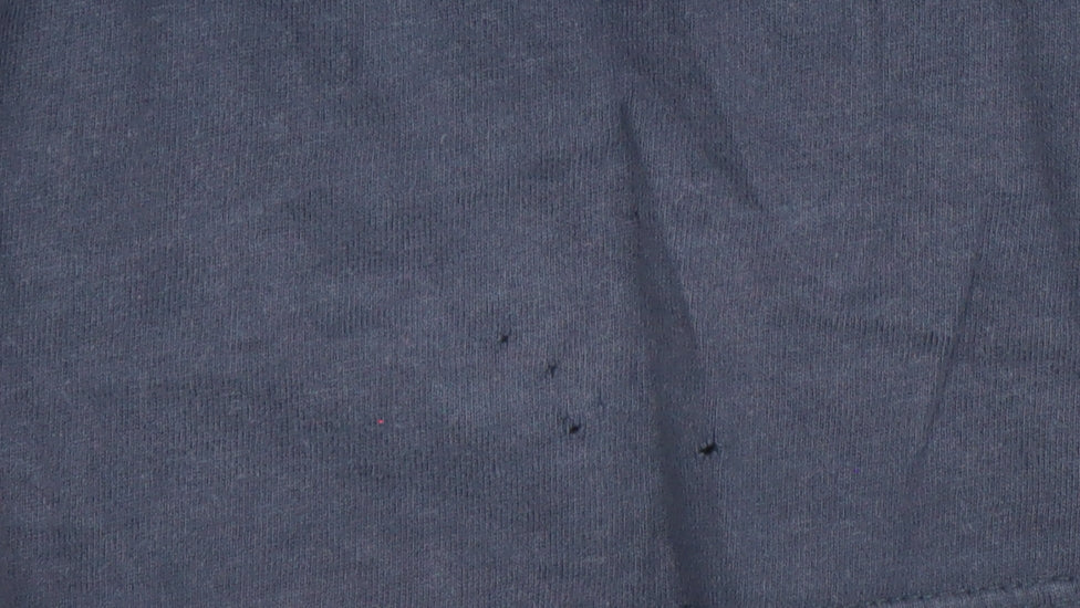 Levi's Womens Blue V-Neck Short Sleeve Cotton T-Shirt XS