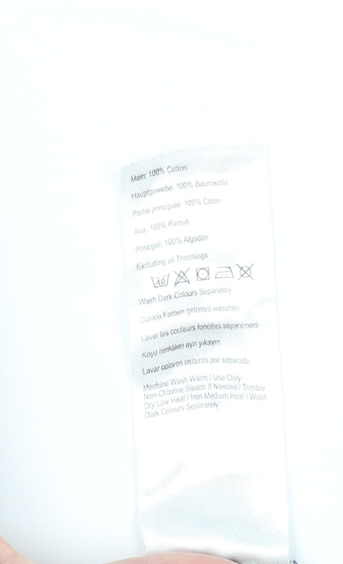 Joules Men's Blue Striped Nautical Crew Neck Cotton T-Shirt Size L