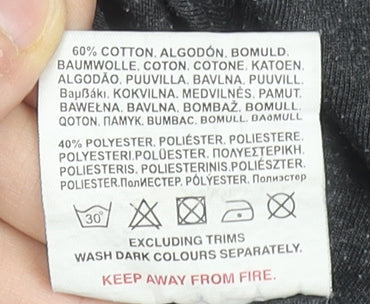 Bench Men's Grey Crew Neck Short Sleeve 2XL T-Shirt